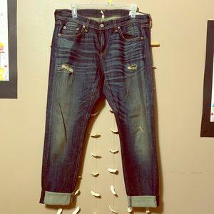 Boyfriend style jeans by Rag and Bone